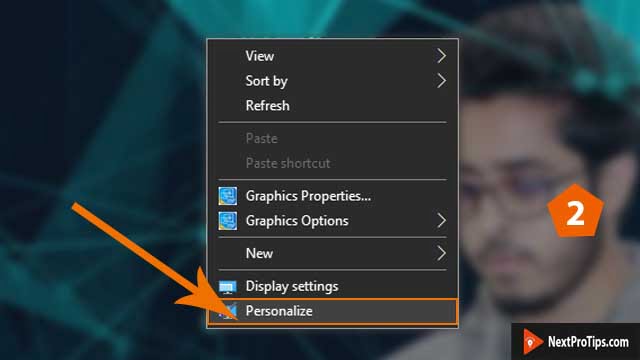 how to create slideshow background on windows 10 step-2