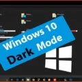 windows 10 dark mode file explorer